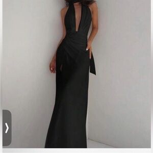 Elegant Black Evening Gown